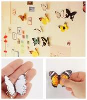 Наклейка на стену Волшебные бабочки 3Д