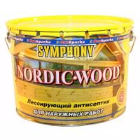 Антисептик Symphony Nordic Wood 9 л, Тёмный Дуб