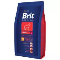 Сухой корм для собак Brit Premium, курица 1 уп. х 1 шт. х 3 кг (для крупных пород)