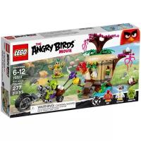 LEGO Конструктор LEGO The Angry Birds Movie 75823 Воровство яиц на Птичьем острове