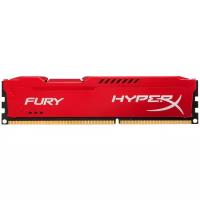 HyperX Fury 8Gb (DDR3 DIMM, 1866MHz), Red
