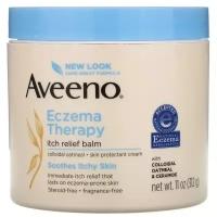Aveeno, Active Naturals, бальзам против зуда для экземной терапии, 11 унций (312 г)