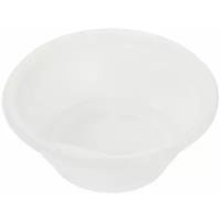 Одноразовые тарелки суповые, комплект 50 шт., 0,6 л, стандарт, белые, ПП, холодное/горячее, LAIMA, 606710