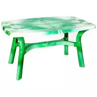 Стол прямоугольный пластиковый Премиум Лессир 130-0014, 1400х850х728мм, цвет весенне-зеленый
