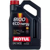 Синтетическое моторное масло Motul 8100 Eco-nergy 5W30, 4 л