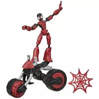 Фигурки Hasbro Bend and Flex Человек-паук и мотоцикл F0236