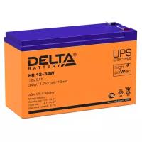 Аккумулятор Delta 12V 9Ah (HR 12-34 W)