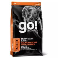 Корм для собак GO! Skin+Coat для здоровья кожи и шерсти, лосось с овощами 1.6 кг
