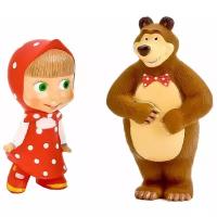 Набор для ванной Играем вместе Маша и медведь (3R-35RMM), красный/коричневый