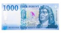 Банкнота Венгрия 1000 форинтов 2018 (UNC Pick 203)