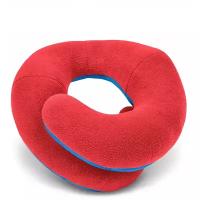 Подушка для путешествий Roadlike Chin Support, красно-синяя