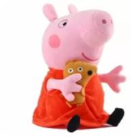 Мягкая плюшевая игрушка Свинка Пеппа (Peppa pig) 50 см