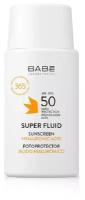 BABE Laboratorios Солнцезащитный суперфлюид для лица с защитой SPF-50, 50мл