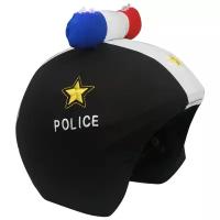 Нашлемник Полиция Coolcasc Police со светодиодами