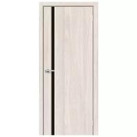 Дверь Браво/Dveri Bravo/Мода-11 Black Line Ash White, двери межкомнатные 2000x800