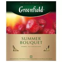 Чай травяной Greenfield Summer Bouquet в пакетиках, 100 шт., 1 уп