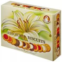 Бискотти «ASSORTED BISCUITS» Ассорти 12 видов печенья, 750 гр.