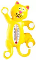 Пластиковый термометр оконный "Тигр"в пакете/ Термометр уличный / Термометр на окно / Термометр на липучке