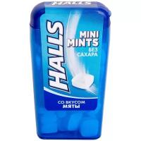 Леденцы Halls Mini mints со вкусом мяты 12.5 г