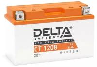 Delta аккумуляторная батарея CT 1208 (YT7B-BS, YT7B-4)