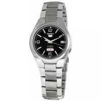 Наручные часы SEIKO SNK623, серебряный, черный