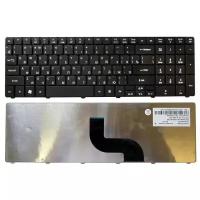 Клавиатура для ноутбука Acer Aspire 5740G, Чёрная, Матовая