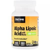 Jarrow Formulas Alpha Lipoic Acid with Biotin 100 mg (180 таб.)