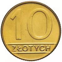 Монета Банк Польши 10 злотых 1990 года (MW) (монетный двор: Варшава, Польша)