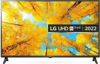 43" Телевизор LG 43UQ75006LF 2022 HDR, LED RU, черное стекло