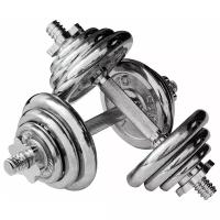 Набор гантелей разборных York Fitness B25617 2x16 кг