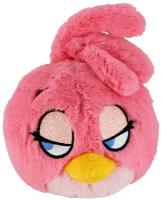 Мягкая игрушка Злая птичка Стелла Angry Birds Stella 12 см, со звуком 907941