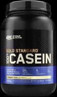 Казеин Optimum Nutrition 100% Casein Gold Standard 907г, кремовая ваниль