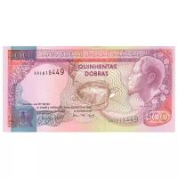 Банкнота номиналом 500 добра 1993 года. Сан-Томе и Принсипи