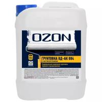 Грунтовки проникающие OZON Грунтовка акриловая антисептическая против плесени OZON Basic ВД-АК-004-1 1л обычная