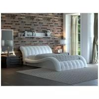 Кровать "Мадрид белая" спальное место (ДхШ): 200х160 см
