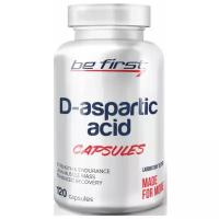 Д-аспарагиновая кислота BE FIRST D-ASPARTIC ACID POWDER, 120 капсул
