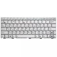 Клавиатура для ноутбука Asus Eee PC 1011PX, 1015, TF101 Series. Плоский Enter. Белая, без рамки. PN: V103646OS1