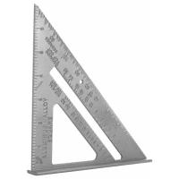 Алюминиевая треугольная линейка 180/255/185мм DEKO DKM180-255-185