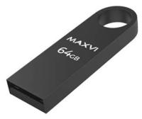 USB флеш-накопитель Maxvi 64GB (FD64GBUSB20C10MK) Темно-серый