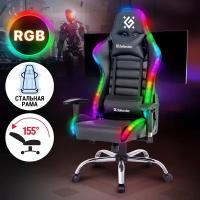 Игровое кресло Defender Ultimate Черный,Light,полиуретан,60мм