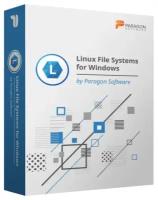 Paragon Software Linux File Systems for Windows только лицензия
