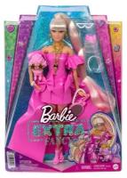 Кукла Barbie extra / Барби Экстра розовом платье Extra Fancy