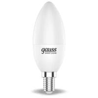 Лампа светодиодная gauss 1100112, E14, C37, 5Вт