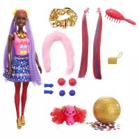 Barbie Кукла из серии Блеск Сменные прически в непрозрачной упаковке (Сюрприз), HBG40