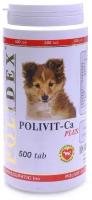 Polidex POLIVIT-CA PLUS – Полидекс Поливит-Кальций Плюс витаминно-минеральный комплекс с кальцием для щенков, беременных и лактирующих сук (500 таблеток)