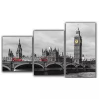 Мини модульная картина Лондонский мост Toplight 55х94см TL- MM1042