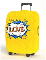 Чехол для чемодана, Размер M 65*75 см, серия Happy Valentine's Day, дизайн Love