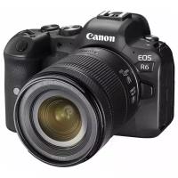 Фотоаппарат Canon EOS R6 Kit черный RF 24-105mm f/4-7.1 IS STM