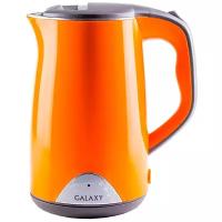 Электрические чайники Galaxy Чайник электрический Galaxy GL 0313, 1.7 л, 2000 Вт, оранжевый