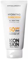 ICON SKIN / Увлажняющий солнцезащитный крем SPF 50 для всех типов кожи, 50 мл